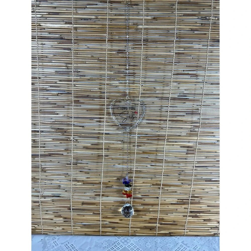 Colorful Crystal Suncatcher - Unique Birthday Gifts for Sister